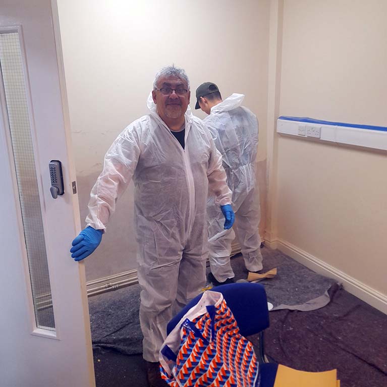 The team at Regent’s House volunteered at The Hope Foundation
