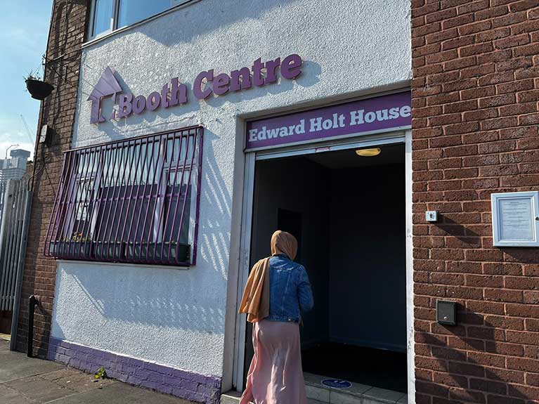 The Manchester SJOG team visited a local shop and then proceeded to donate the food purchased to  Manchester Charity “The Booth Centre”.