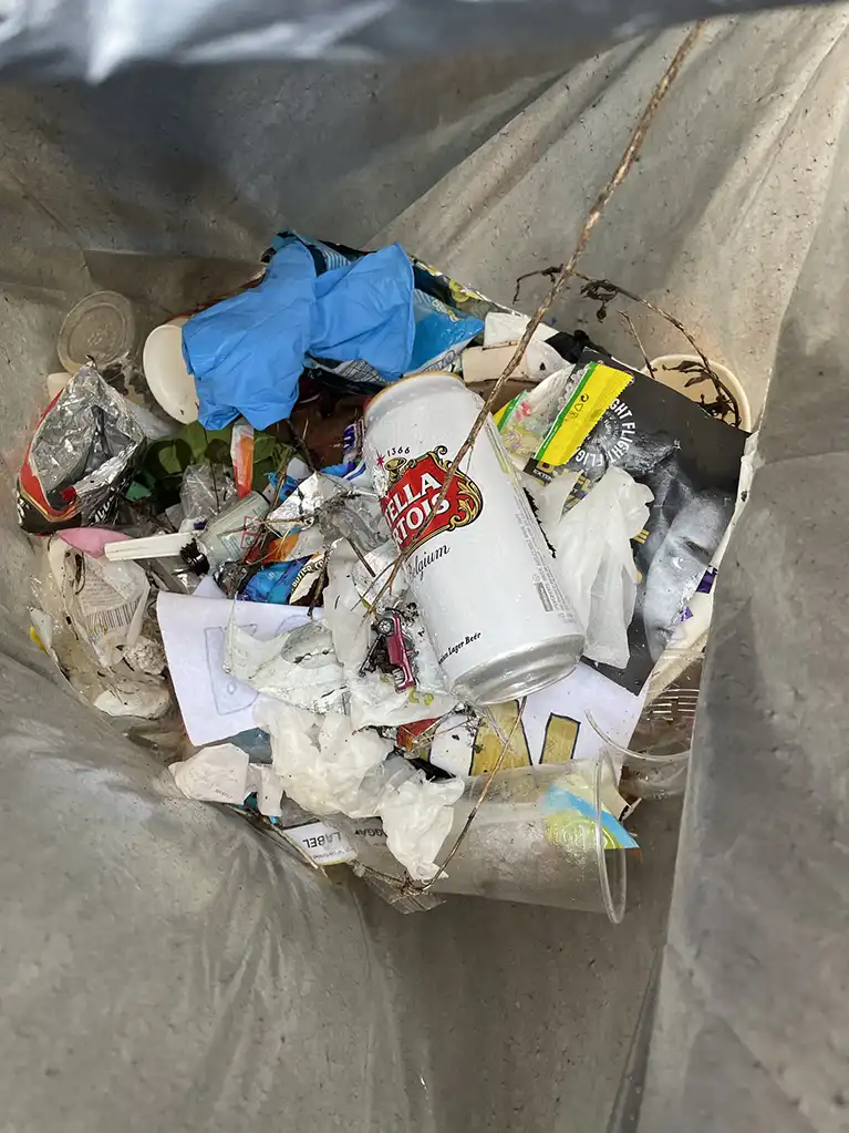 The team at Ceuta House spent their day litter picking at Brighton beach.