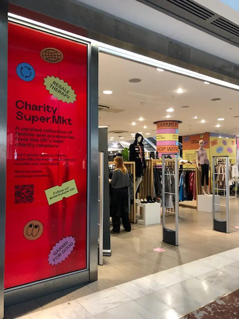 Cristina, Service Designer wanted to support a cause she cares a lot about, sustainable fashion
                            systems.