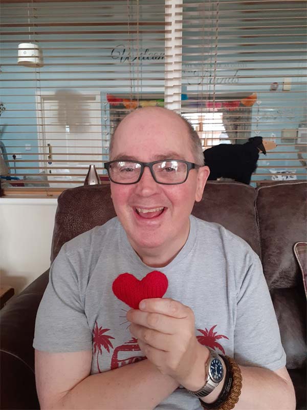 Here at Brentwood we were gifted 12 knitted hearts