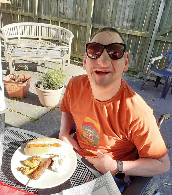 Last weekend in May – perfect weather for a barbeque