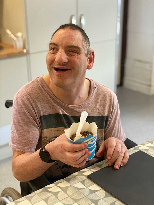 Mcdonald’s opens at last! Enjoying a Mcflurry..