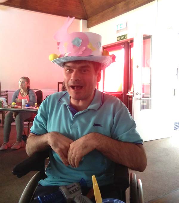 Easter hats at Terry Yorath House.