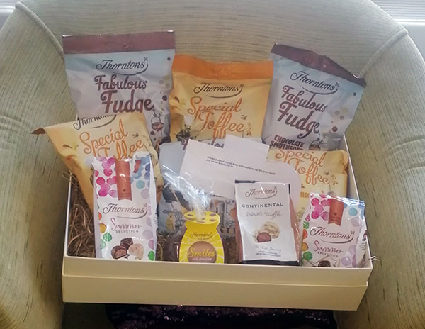 Lindisfarne Court - Received this wonderful gift from Janet Strong, mum of Jack. Thank you!