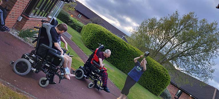Dalby View - Clapping for carers.