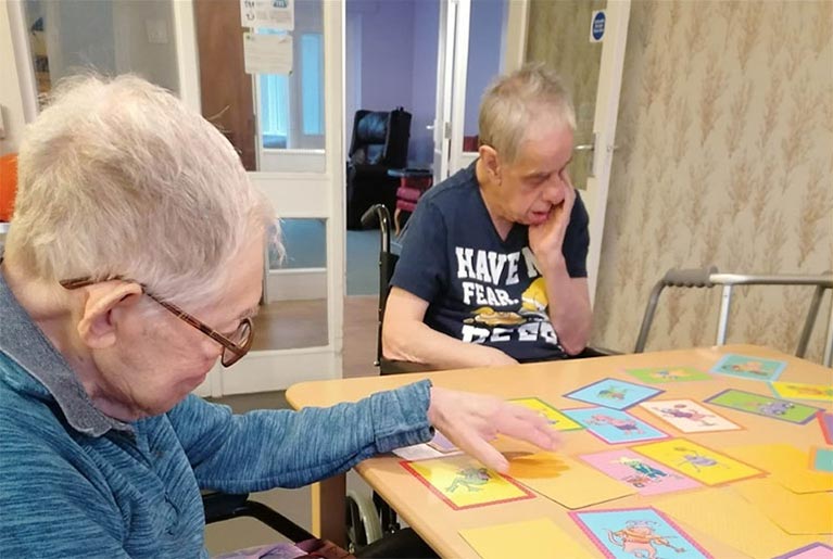 The guys at number 12 The Minims playing games today!
