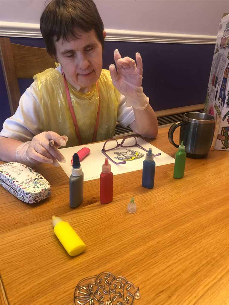Painting Rainbows at Sandown Road