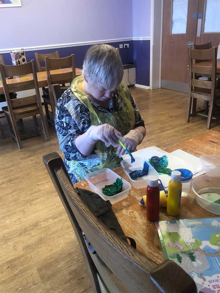 Painting Rainbows at Sandown Road
