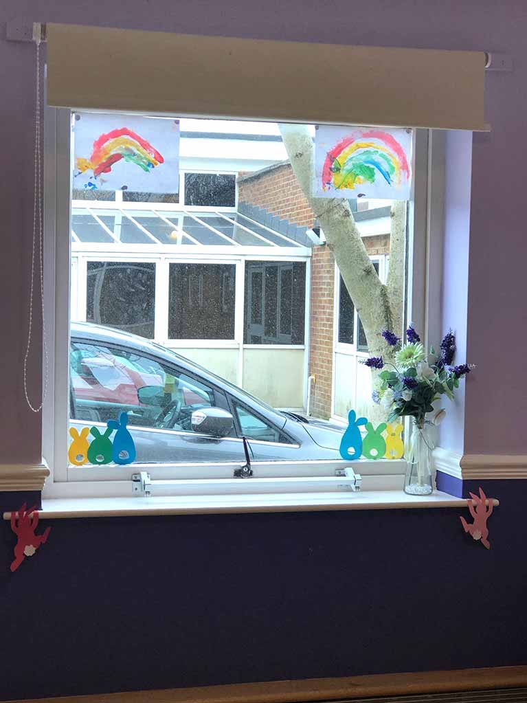 At Sandown Road we have decided to turn our windows into a work of art.