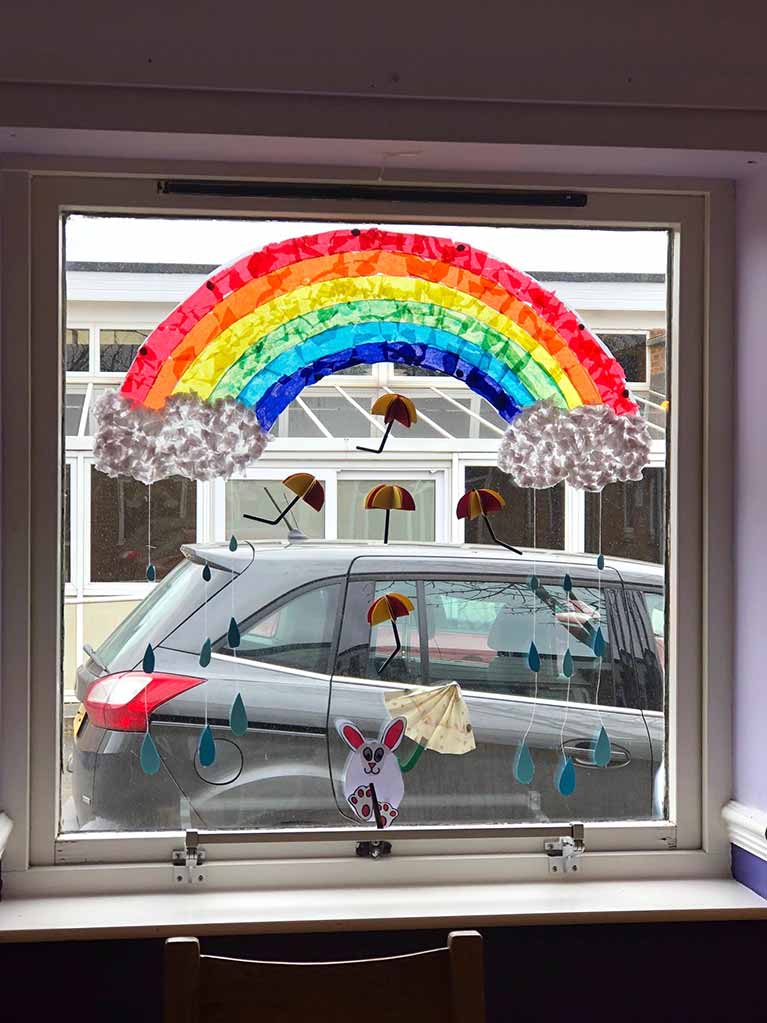 At Sandown Road we have decided to turn our windows into a work of art.